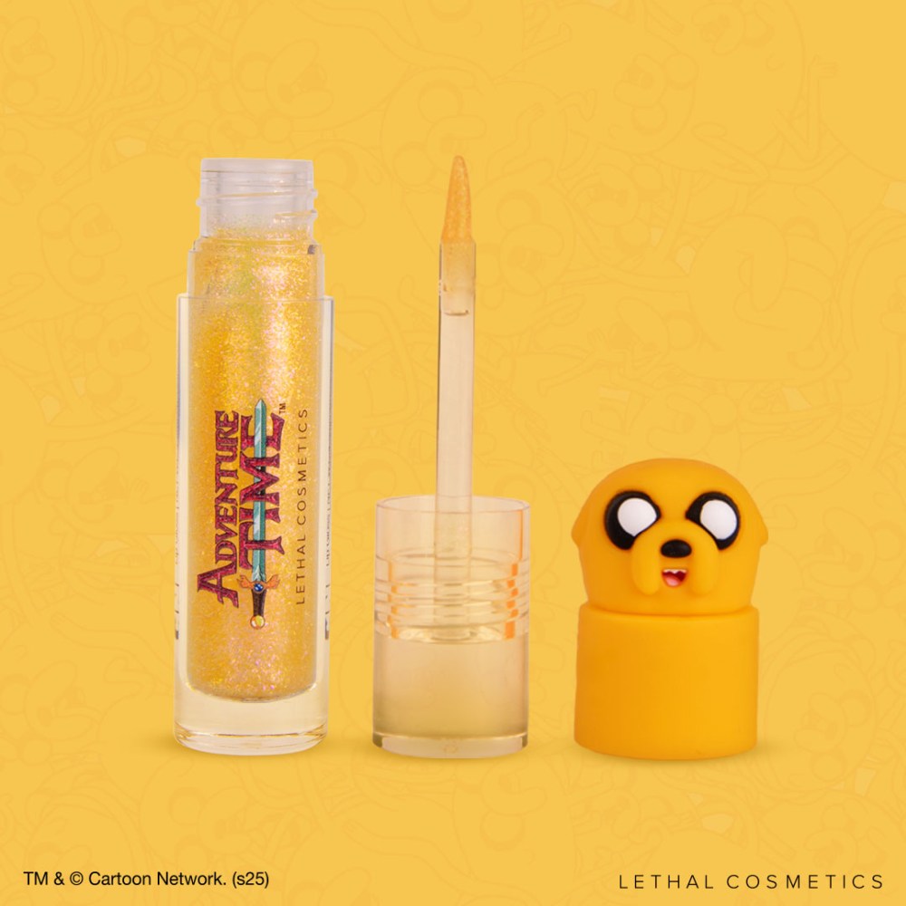 Lethal Cosmetics Adventure Time - Jake the Dog Lipgloss - Gelb
